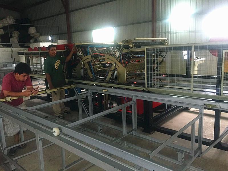 EPS Γραμμή παραγωγής 3D πάνελ στο Μπελίζ EPS 3D Panel Production Line in Belize